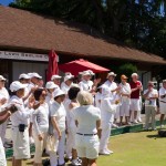 Downtown Victoria Lawn Bowling club group shot