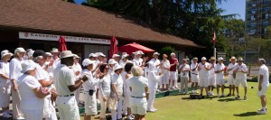 Downtown Victoria Lawn Bowling club group shot